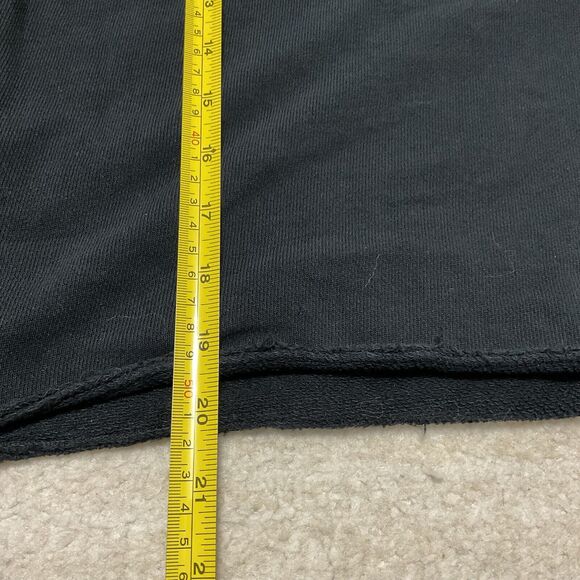 ATM Anthony Thomas Melillo Women's Cropped Sweatshirt Black Size Extra Small - Picture 7 of 8